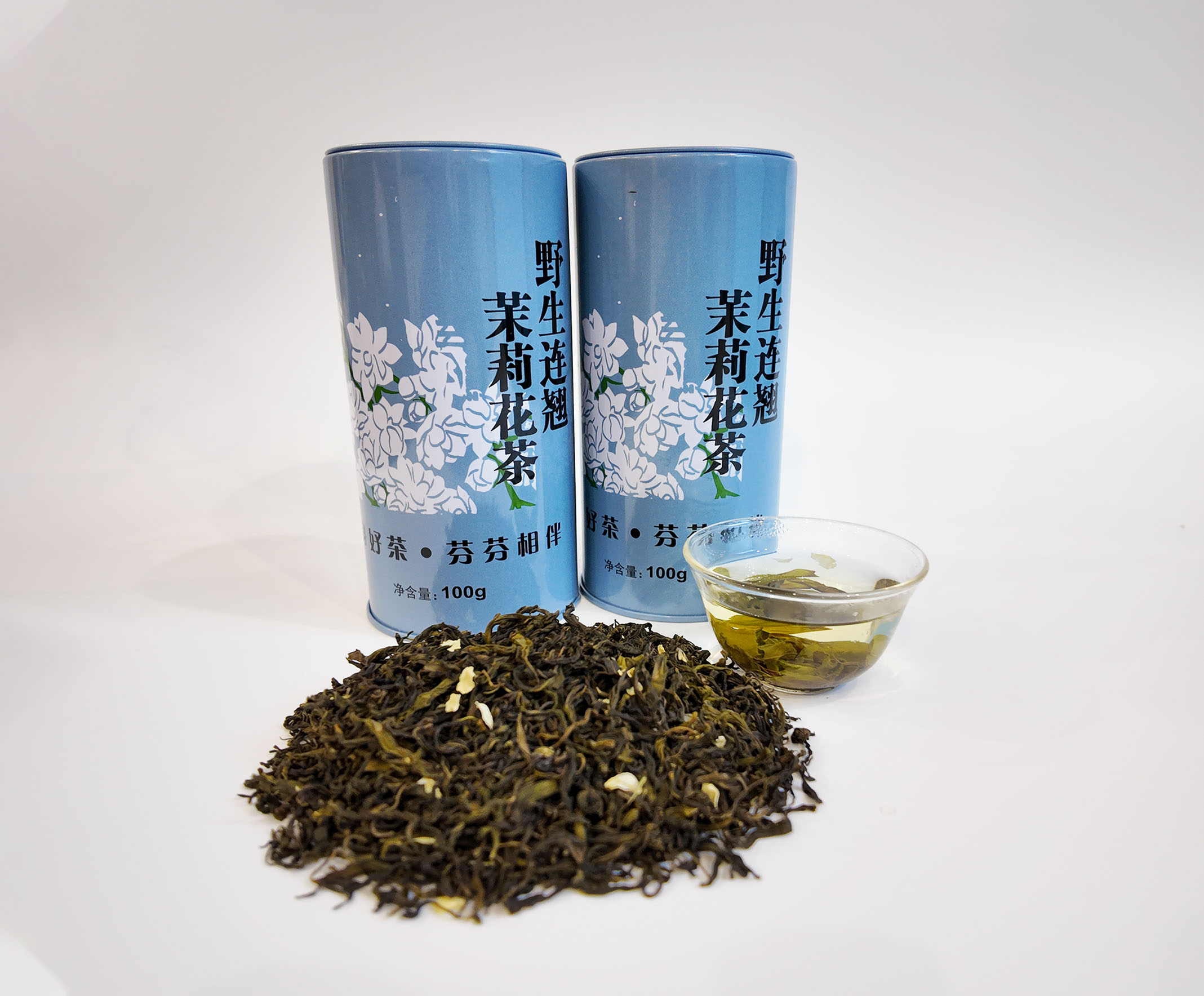 连翘茉莉花茶