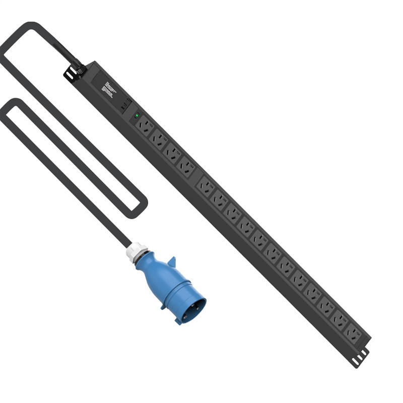 PDU机柜插座20位1U铝合金16A32A