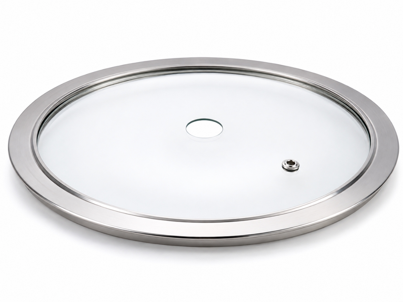 IVY Materials T-Type Wide Rim Tempered Glass Lid | 3.5-5mm Float Glass | For Pots, Pans & Casseroles