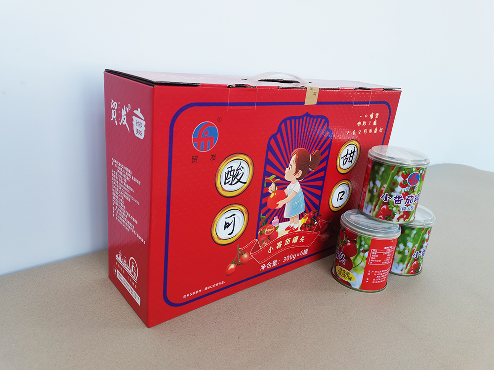 精美小番茄罐头礼盒 6罐装