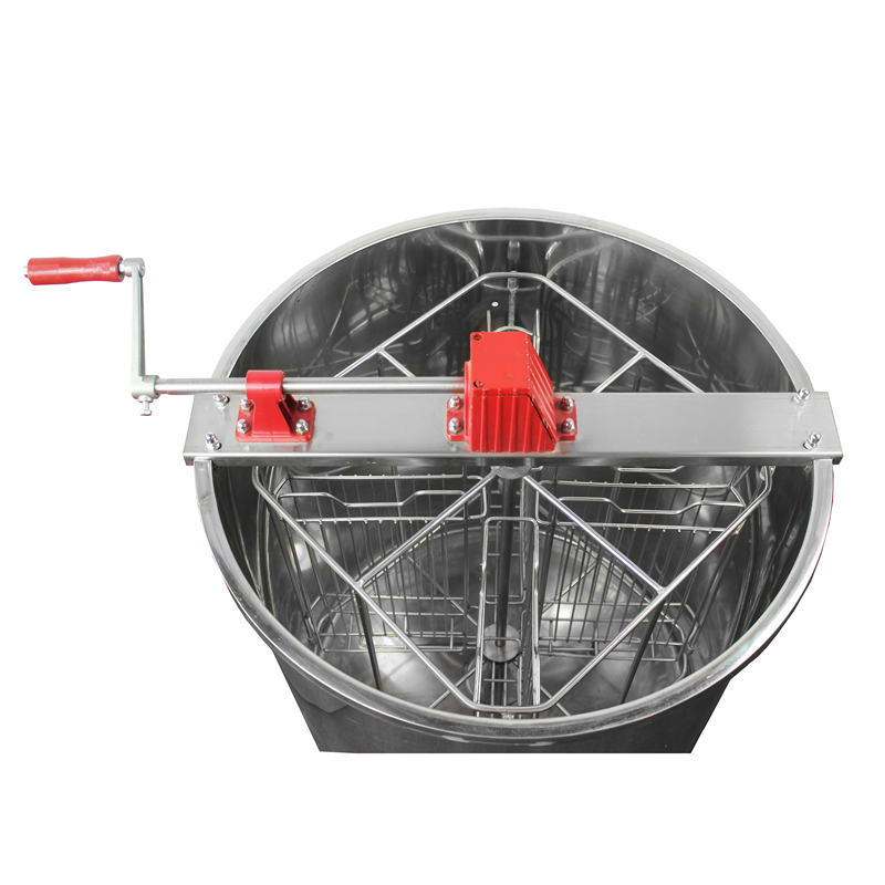 4 frames self-reverse honey extractor