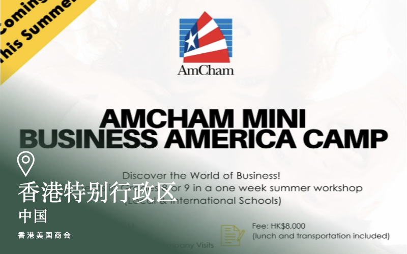 美国商会：迷你商业夏令营