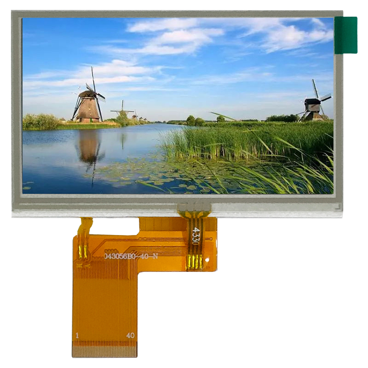 4.3inch 800*480 彩屏模组 PJ4303H02-25H40P700