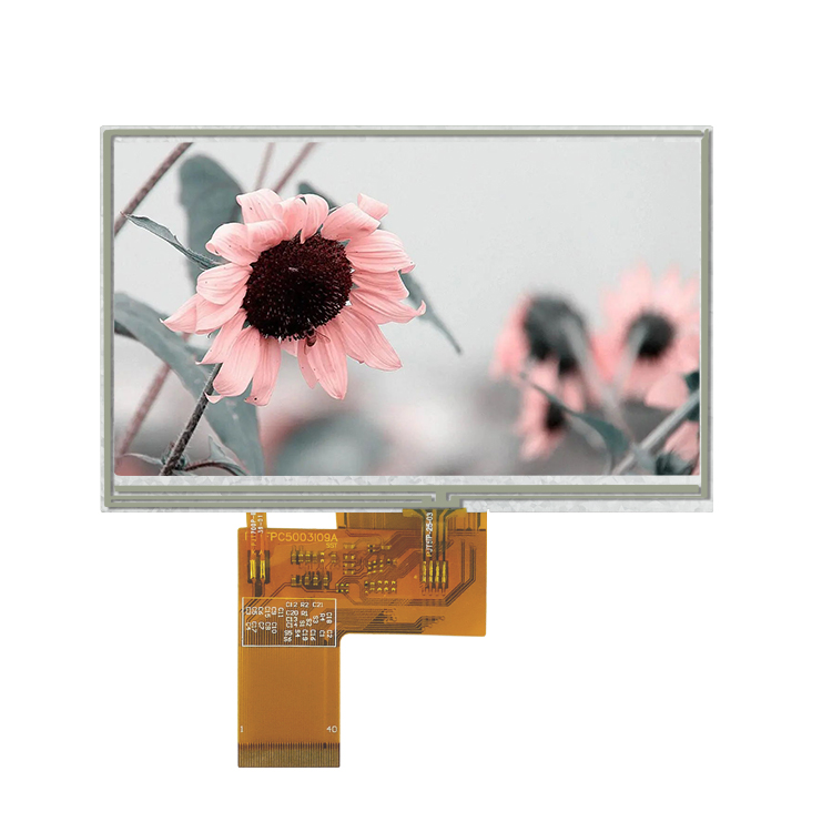 5.0inch 800*480 彩屏模组 PJ5004I27-28H40P350