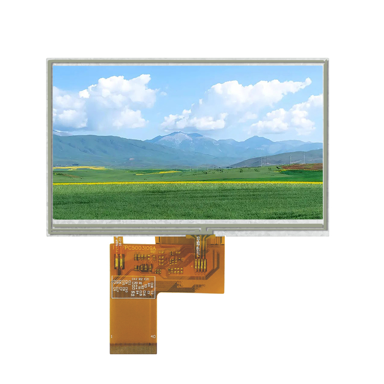 5.0inch 800*480 彩屏模组 PJ5004I18-28H40P250