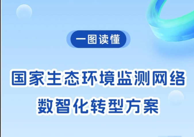 国家生态环境监测网络数智化转型方案