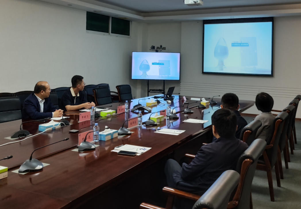 【交流接待】焦作市中站区政府领导一行莅临公司调研交流