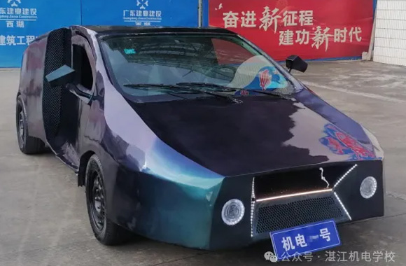 “机电4号”专为五十周年校庆而造——湛江机电学校交通运输系师生“一年一台”的造车小记