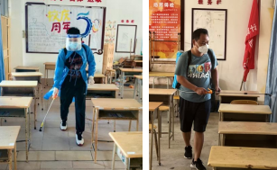 开学首日全员行动 向基孔肯雅热宣战--​​湛江机电学校开展全校卫生大扫除活动