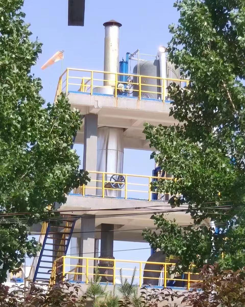 开封某药厂高温废气治理