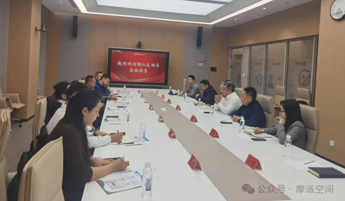 锦江区领导莅临指导，共话科技创新与未来发展