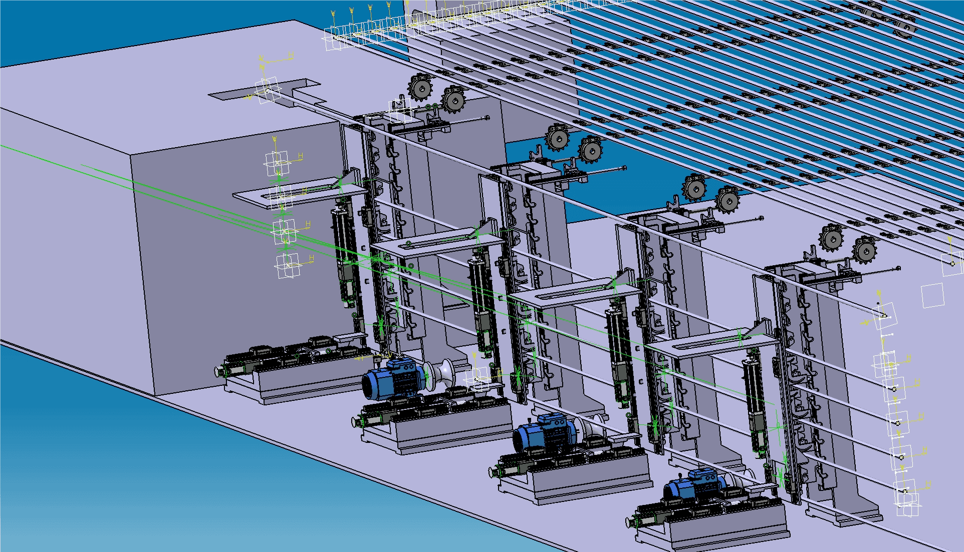 超重型纵锻机自动上料解决方案