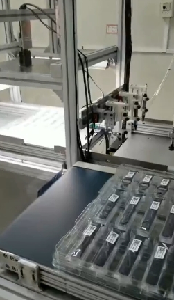 苹果iWatch表带视觉检测工艺—错误分拣工艺—托盘码垛专机设备