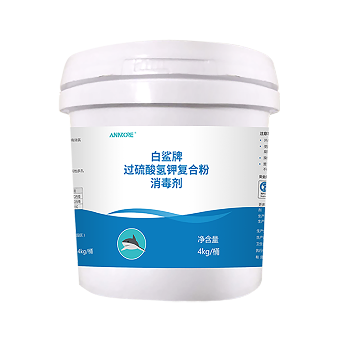 过硫酸氢钾复合粉消毒剂（白鲨牌）