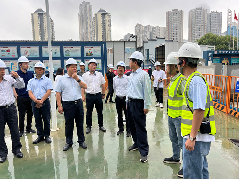 南昌市市人大副主任一行莅临项目考察