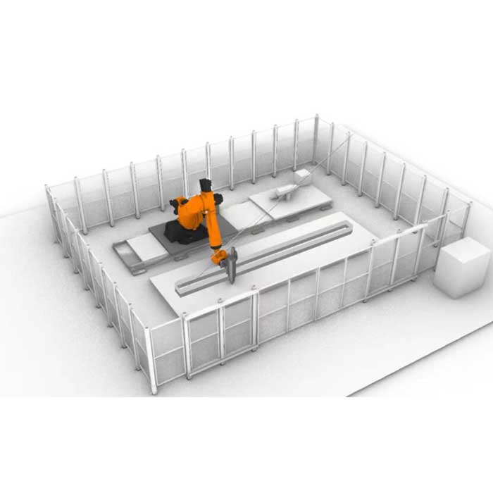 机械臂颗粒3D打印系统