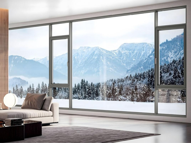 80外开断桥纱窗