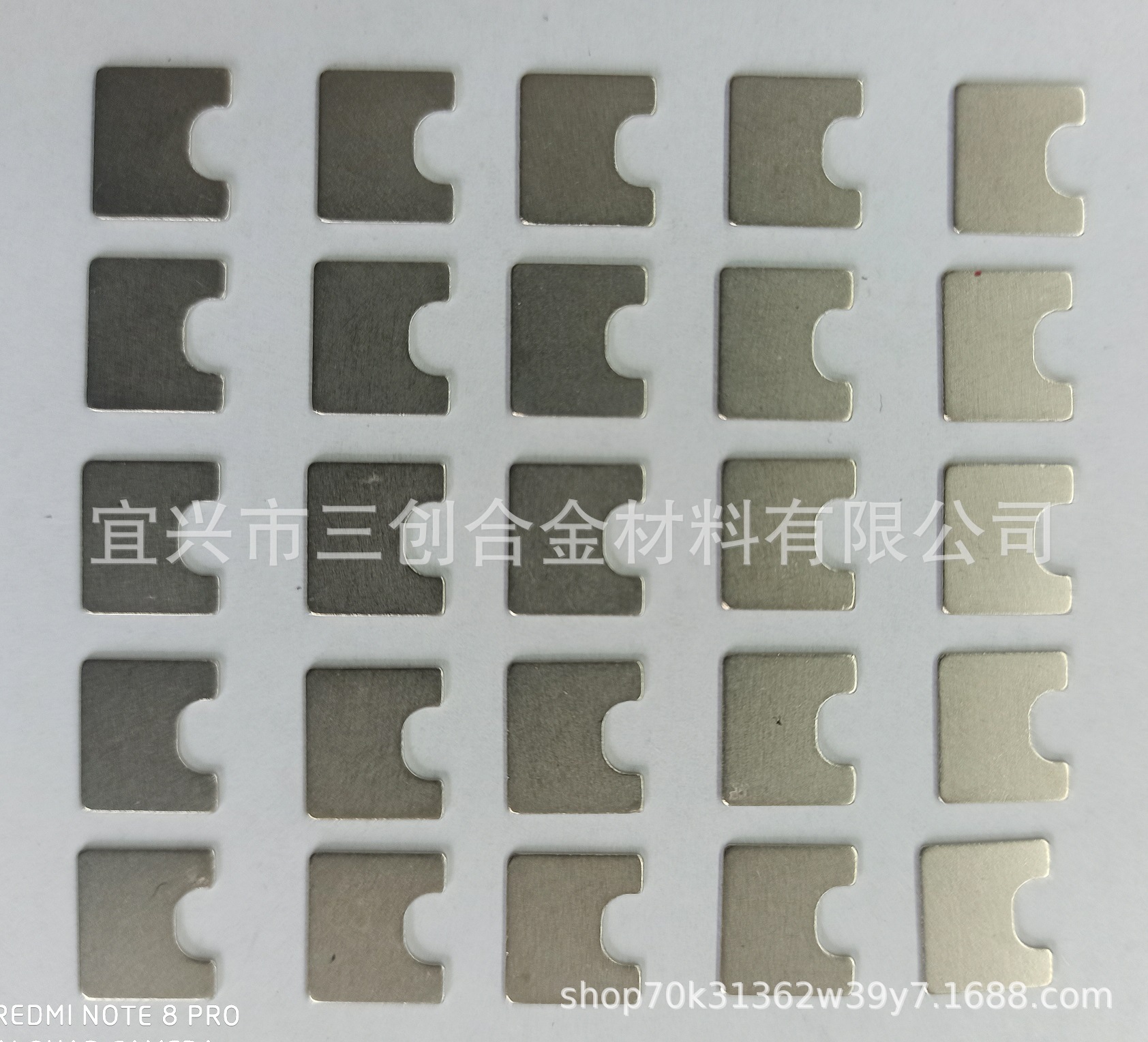 Nickel-plated molybdenum sheet