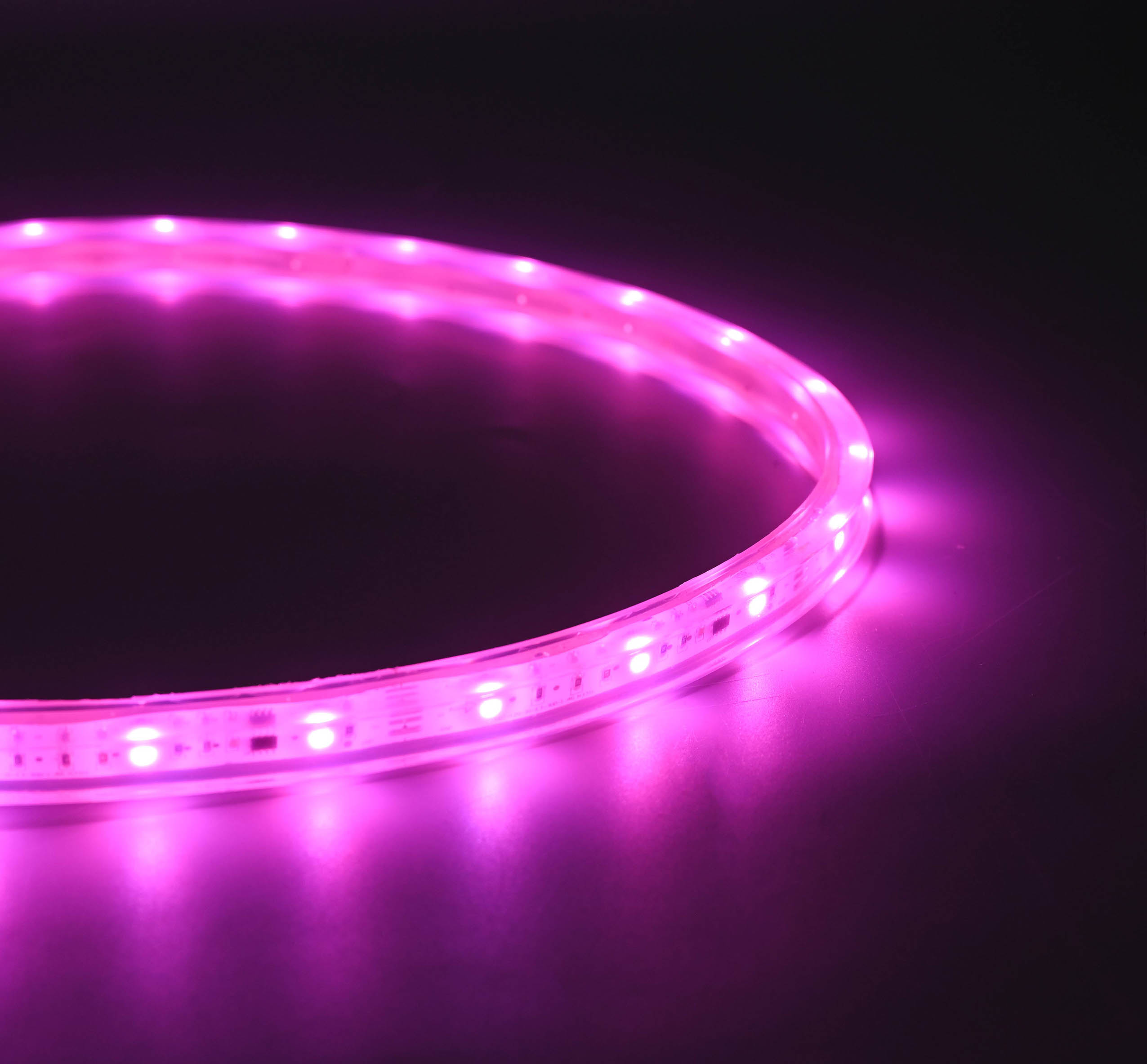 透明DMX512 RGB单线18宽软灯带