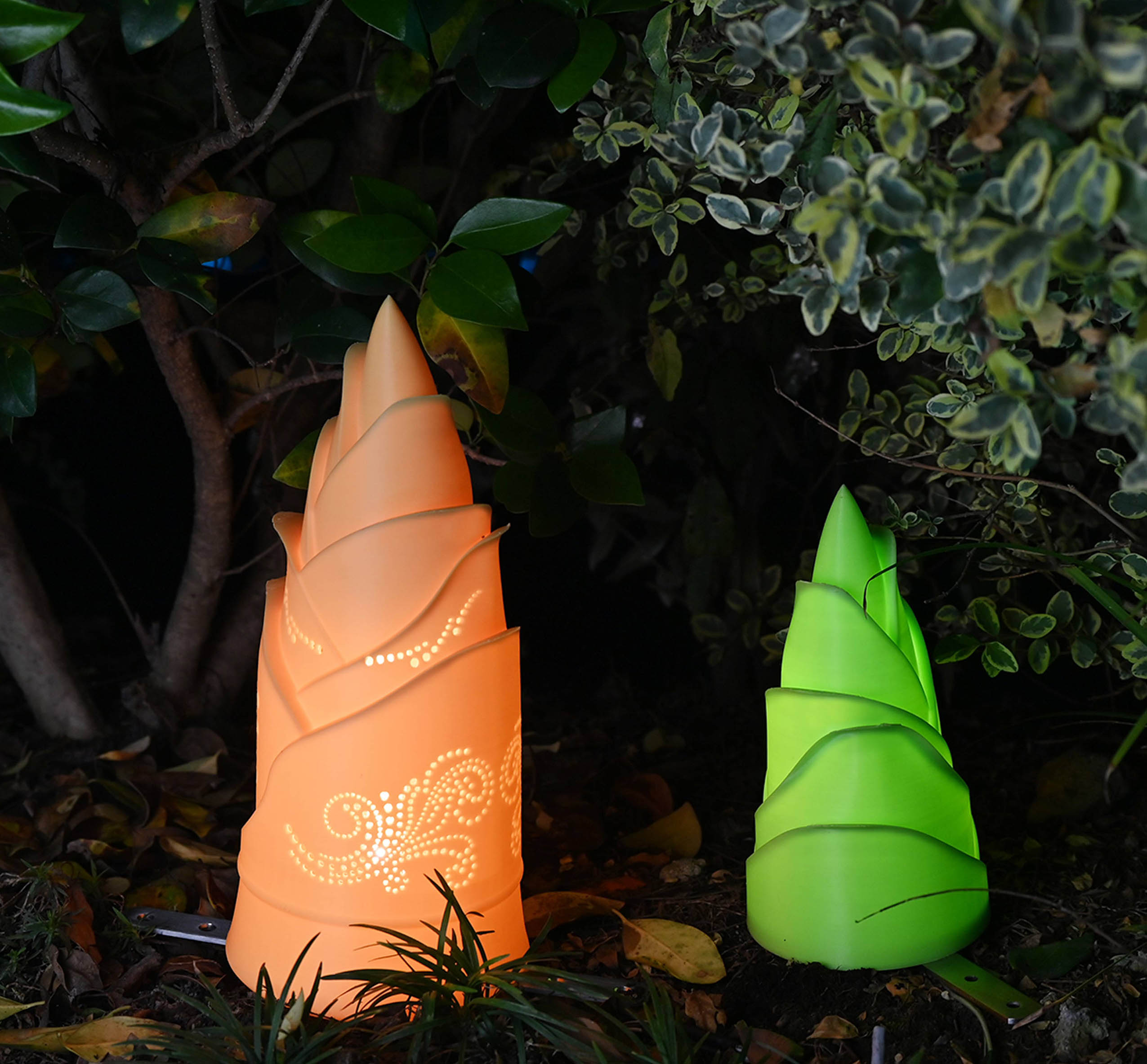 3D Printed Bamboo Light