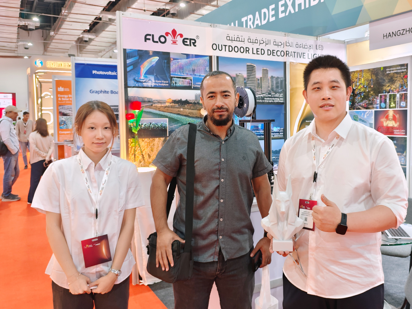 Flower Illumination Showcases Advanced LED Strip Lighting Solutions at Egypt Energy Exhibition 2026