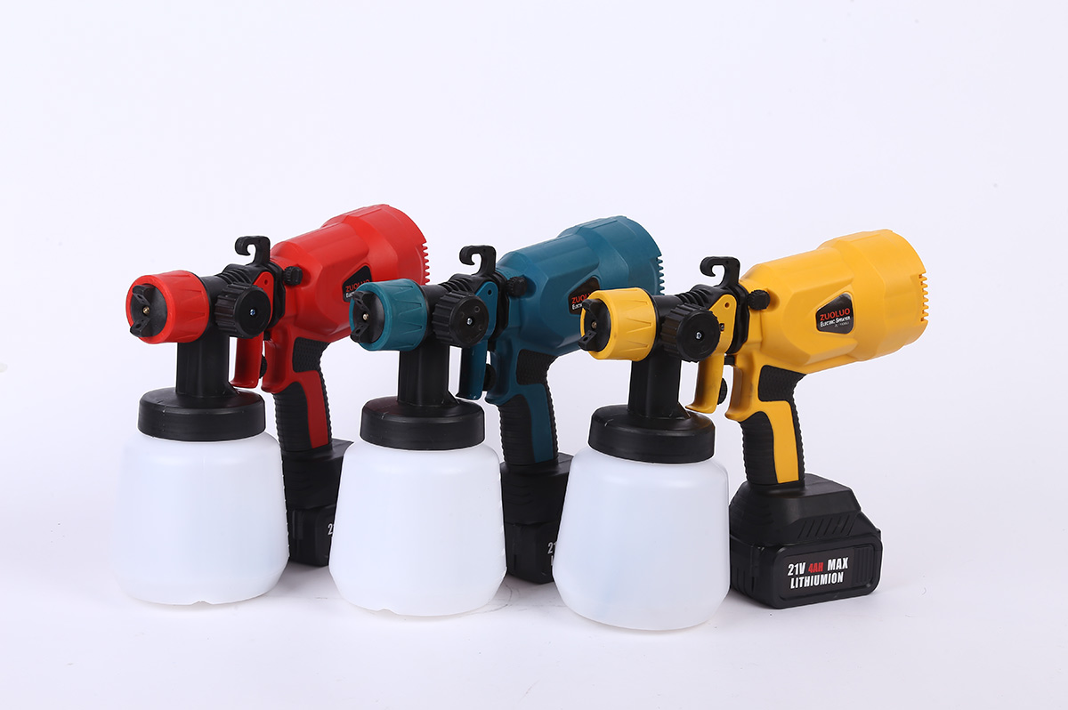 Lithium battery spray gun 1830 knob+hook (10 sections)