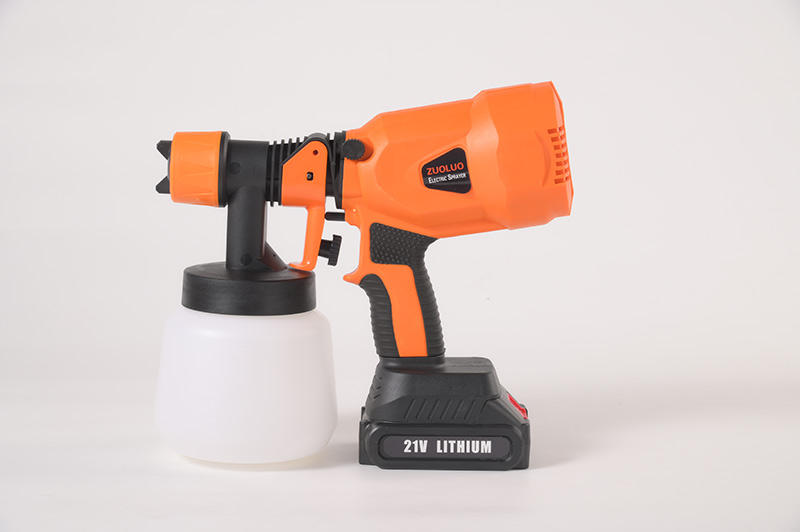 Lithium battery spray gun 1830No knob (5 sections)