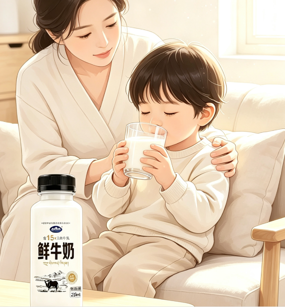 给孩子选奶别跟风！普通家庭的安心之选，藏在这份纯粹里