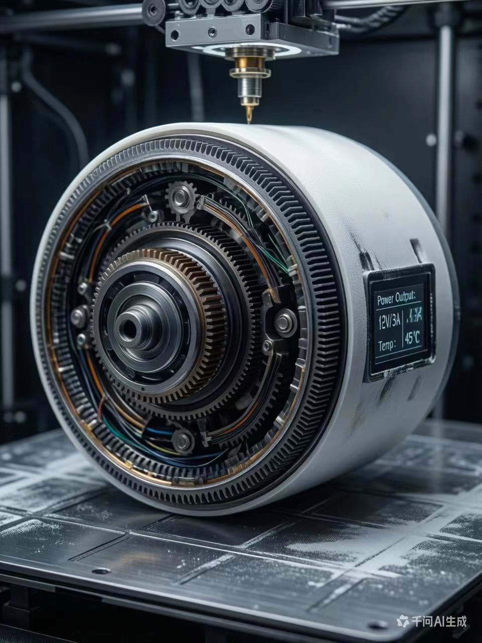 全3D打印电机：所想即所得的快速定制化电机设计与制造
