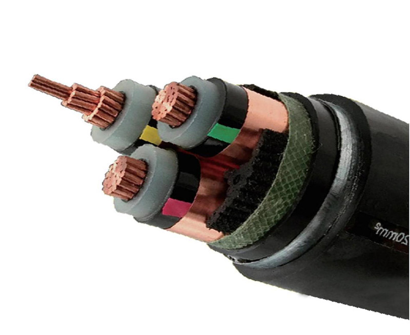 铜芯交联聚乙烯绝缘铜带屏蔽聚氯乙烯内护套钢带铠装聚氯乙烯护套电力电缆