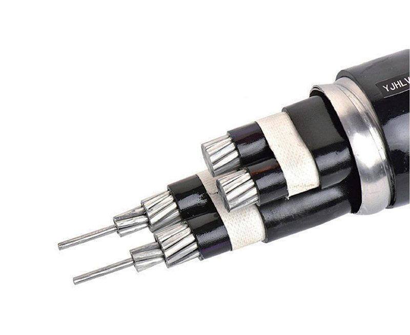 铝合金芯交联聚乙烯绝缘聚氯乙烯内护套钢带铠装聚氯乙烯护套电力电缆 