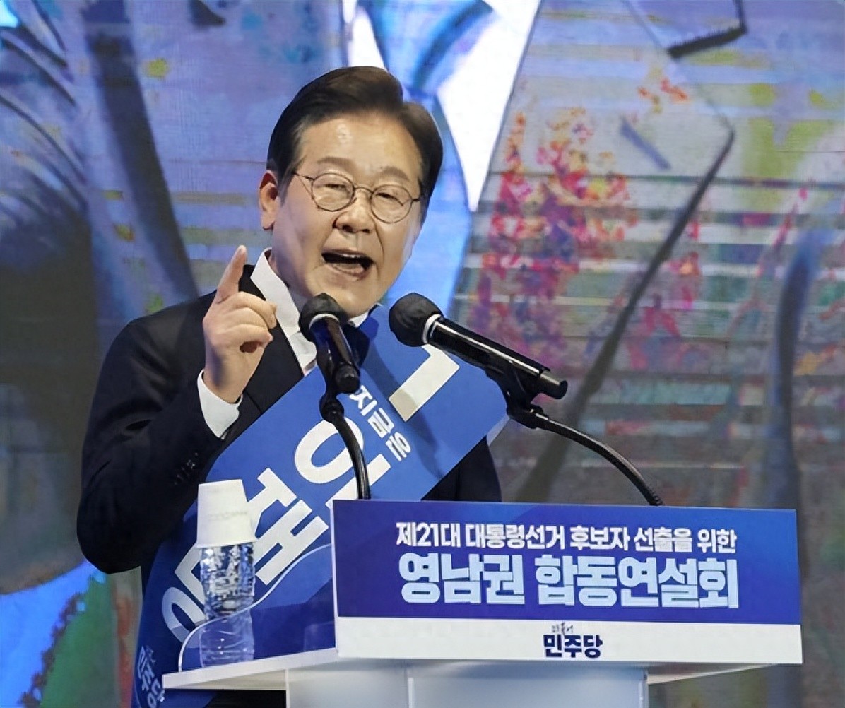 李在明，連贏三場初選