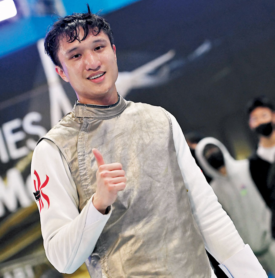 蔡俊彥勇奪花劍大獎賽上海站金牌 職業生涯首摘國際賽桂冠