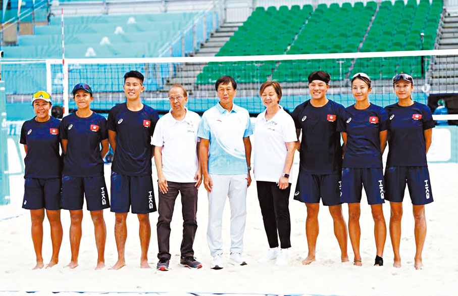 維園沙排場達世界級 港將主場迎全運誓創佳績