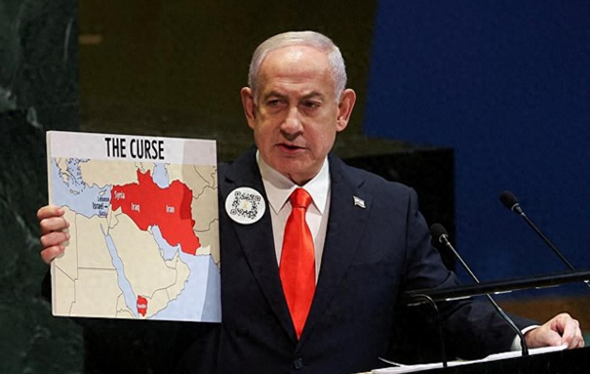 加沙慘狀前，內坦亞胡聯合國辯解真相還是作秀