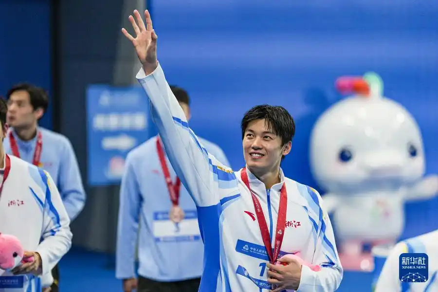 汪順再創奇蹟！全運會「蛙王」攬金奏凱，刷新個人紀錄