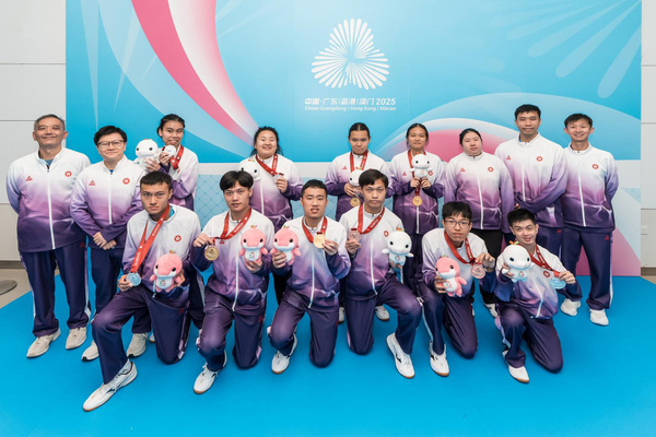 港隊殘特奧乒乓半日奪三色獎牌　提前完成賽前目標　年輕小將彭穎加成奪牌功臣