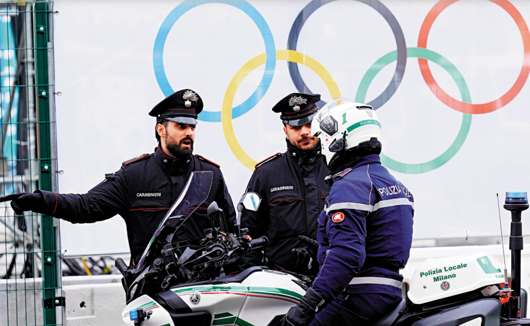 意國雙城冬奧揭幕 運動員村全面啟動迎賓