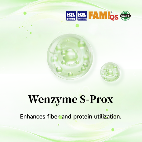 Complex enzymes for swine