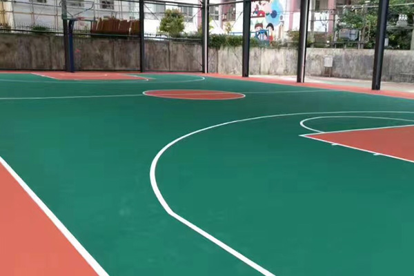 羽毛球场丙烯酸地面