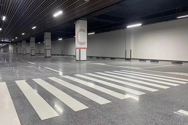 停车场快速翻新无机磨石