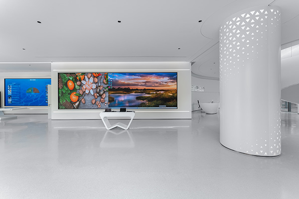 大厅公区等待区现浇无机整体磨石