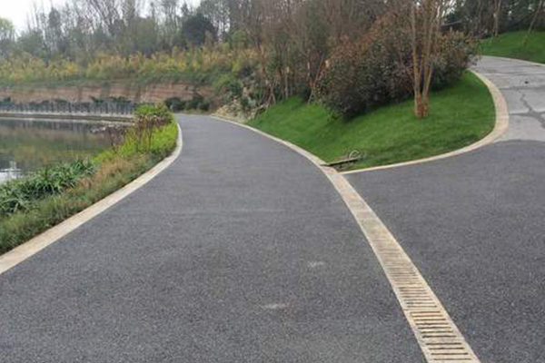 露骨透水混凝土地坪