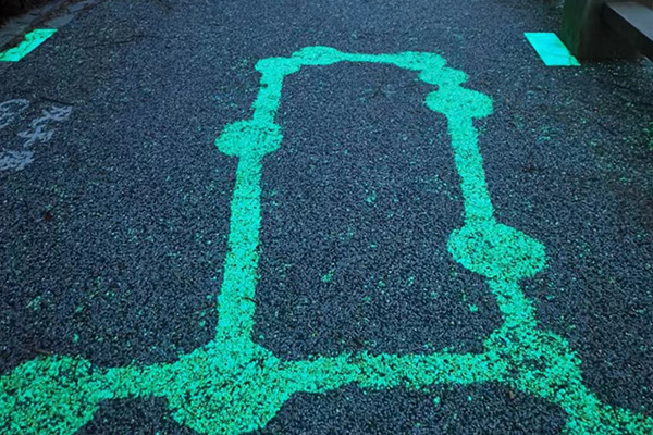 室外夜光地坪
