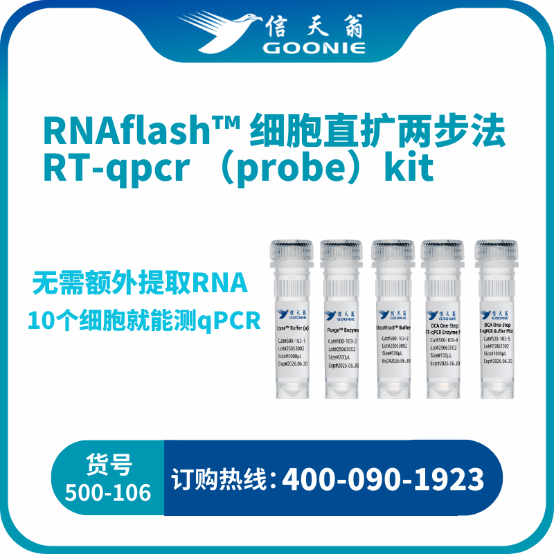 RNAflash™ 细胞直扩两步法RT qPCR （probe）kit