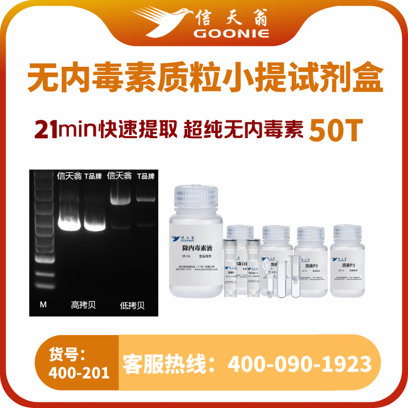 无内毒素质粒小提试剂盒