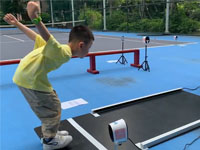 3人一下午轻松完成园区208位小朋友们的体测活动