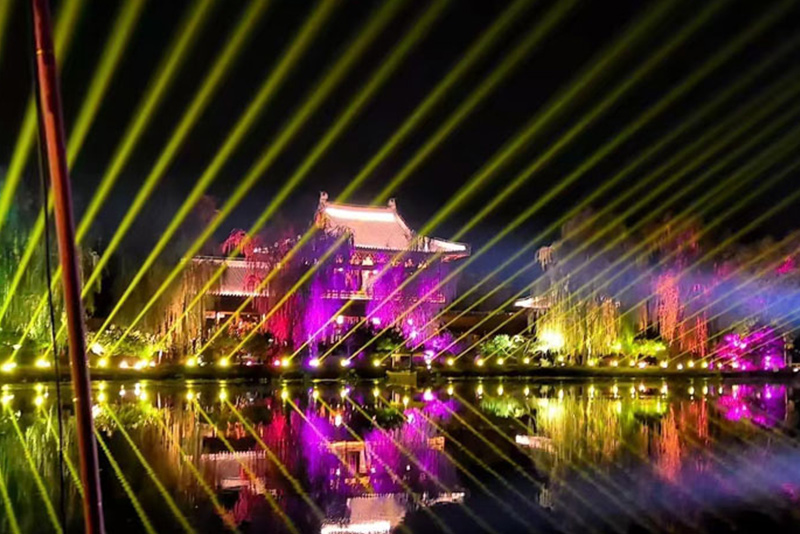 Xian city spring festival