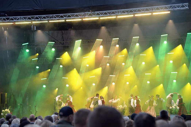 Republic of Lithuania outdoor performance