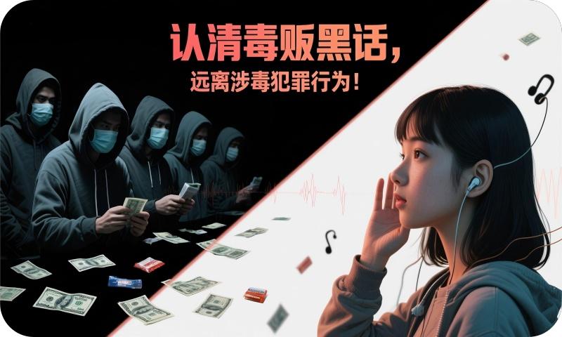 认清毒贩黑话，远离涉毒犯罪行为！